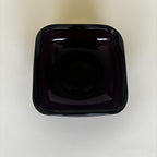 Vaciabolsillos de cristal morado