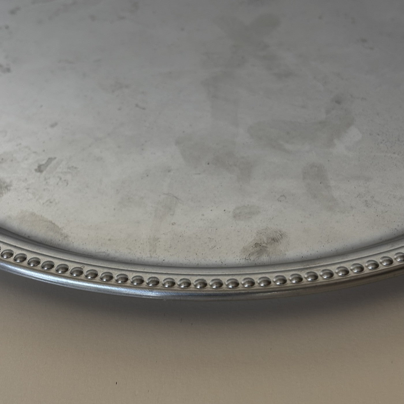 Bandeja Circular De Metal