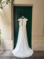 Agathe Wedding Dress - Silk White