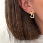 Pendientes de acero “Elly”