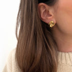 Boucles D'Oreilles "Rosalia" Acier