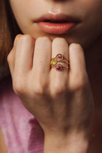 Bague Swan - Tourmaline