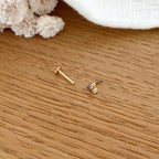 Piercing Oreja “Leonie” Bañado En Oro