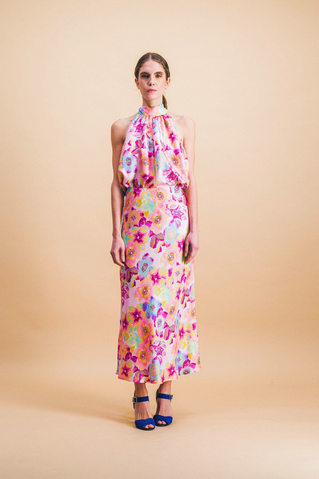 Anita Pink Blossom Skirt