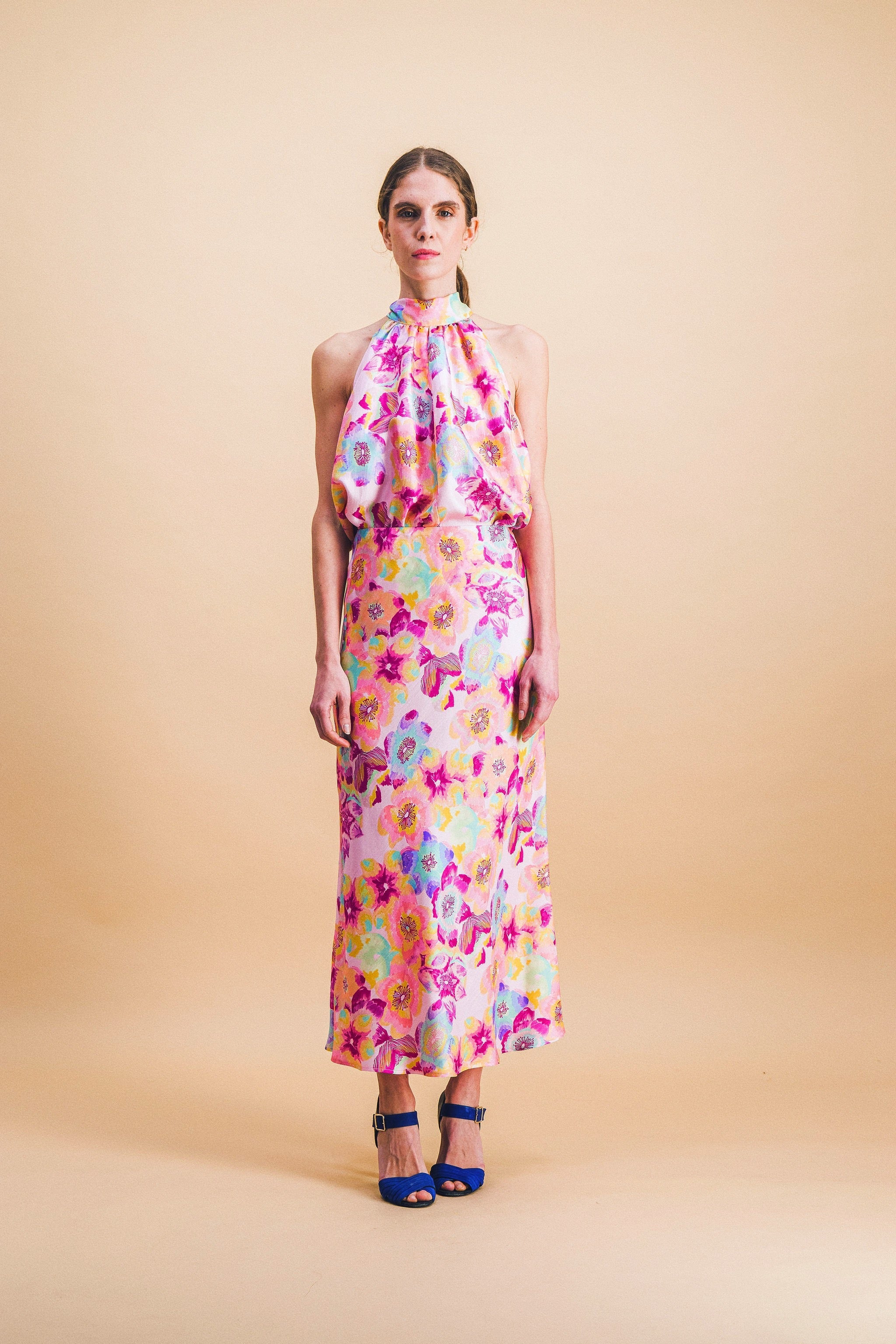 Anita Pink Blossom Skirt