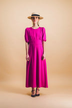 Vestido Madeleine Ciclamen