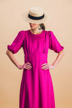 Vestido Madeleine Ciclamen