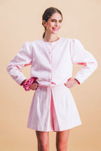 Nicolas Shorts Pale Pink
