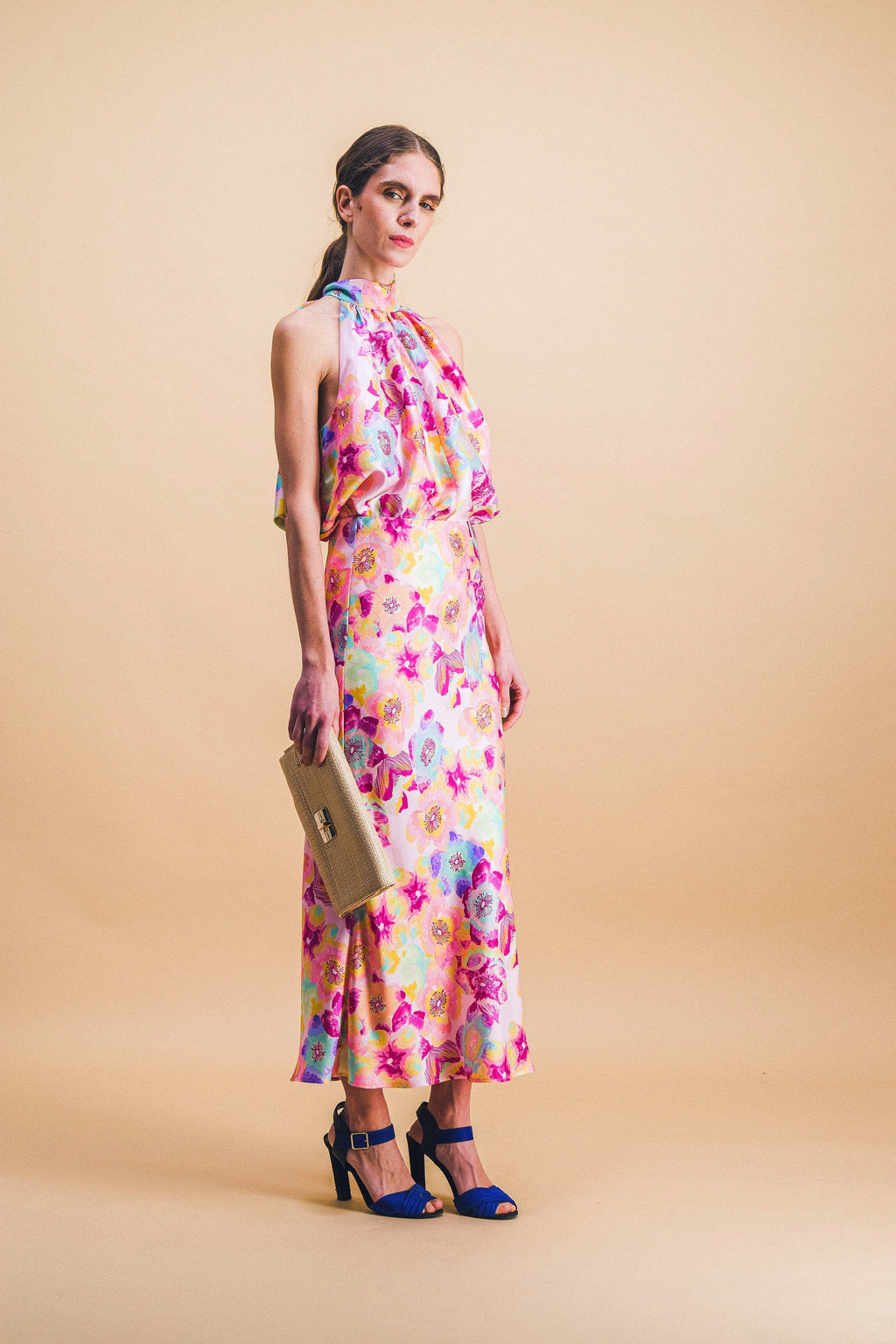 Anita Pink Blossom Skirt