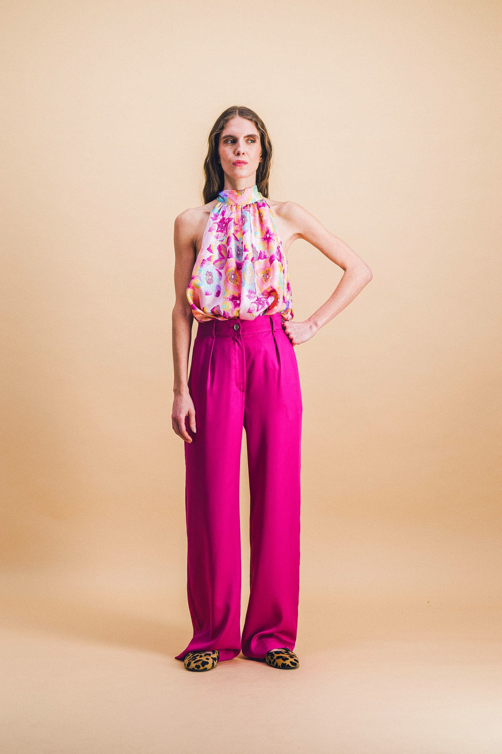 Pantalones Tilda Ciclamen