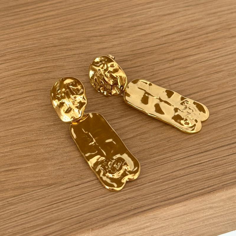 Pendientes Acero “Rena”