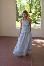 Top Belucci Bleu Clair