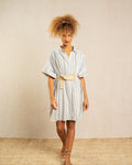 Robe Courte Implicite - Bleu