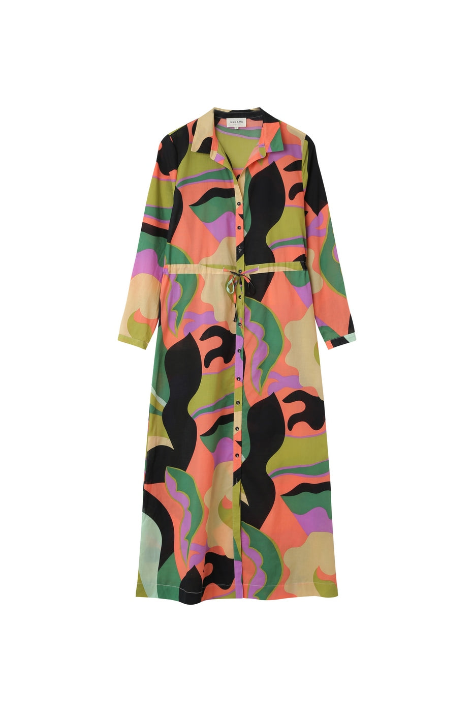 Robe Longue Imprevisible - Noir