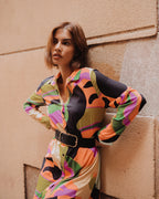 Robe Longue Imprevisible - Noir