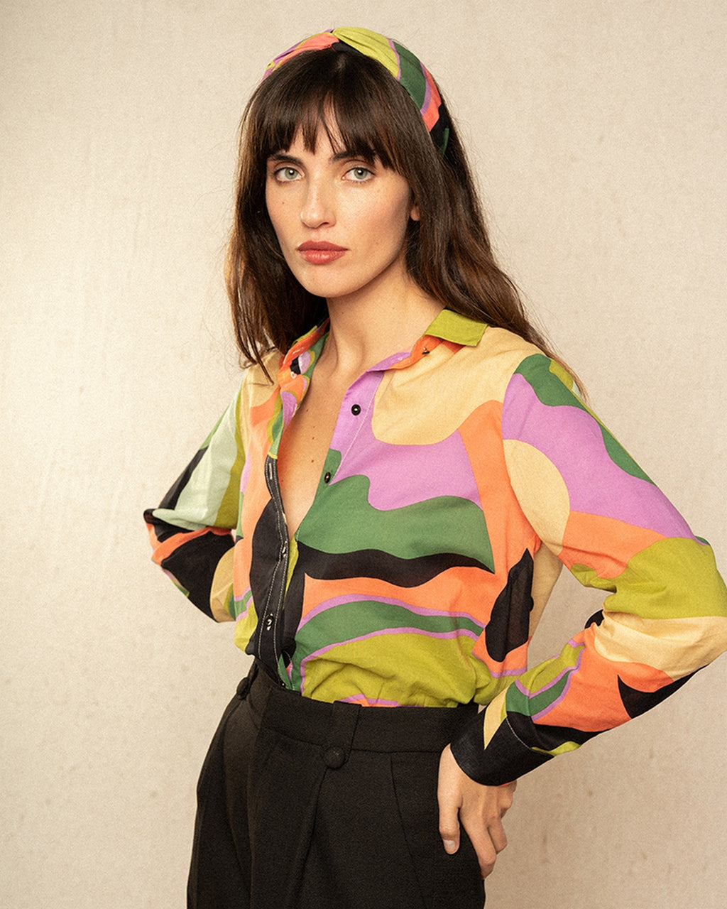 Camisa Inattendue - Negro