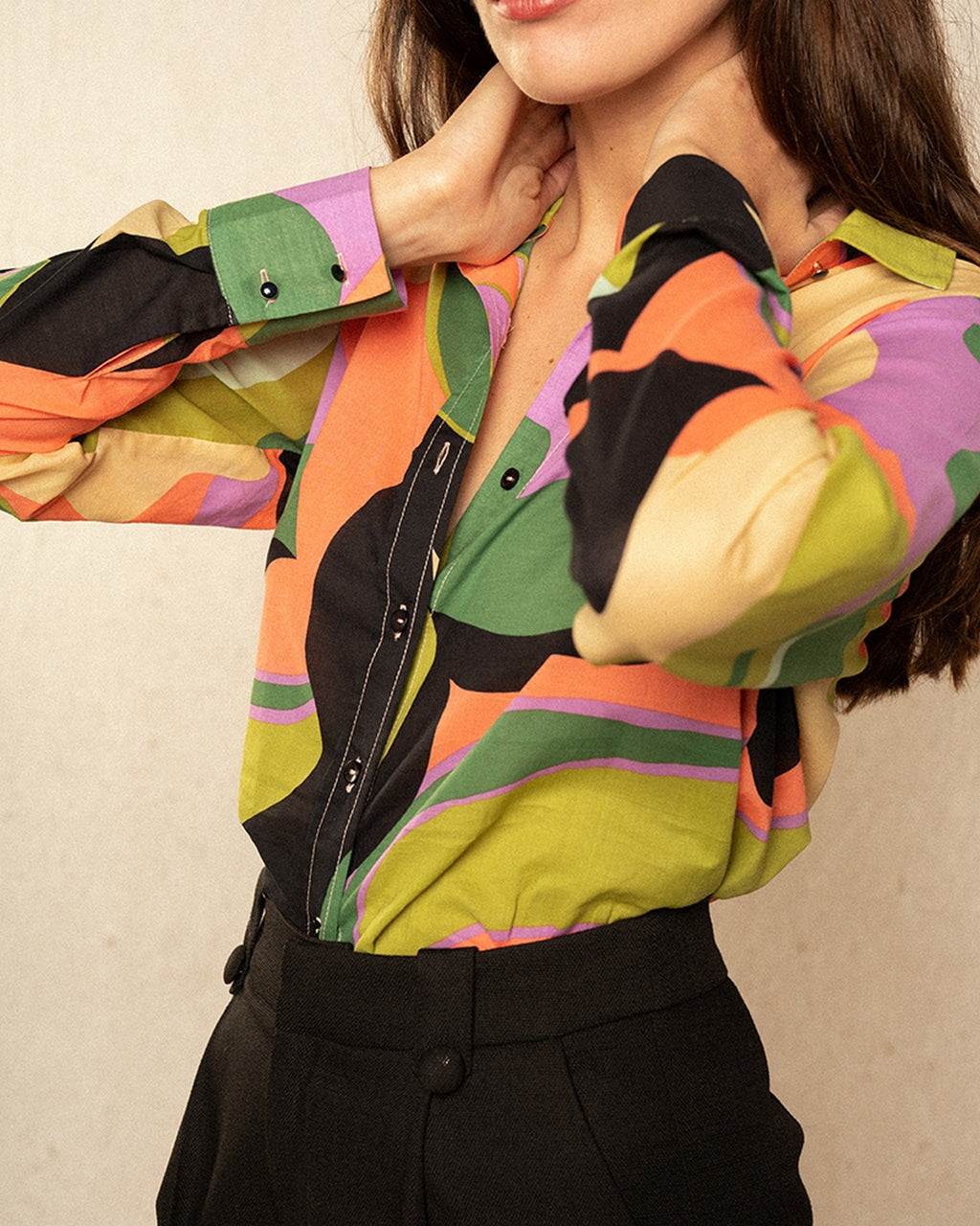 Camisa Inattendue - Negro