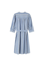 Vestido Midi Indice Azul