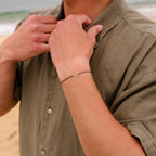 Pulsera D - Oro - Negro
