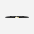 Pulsera F - Oro - Negro