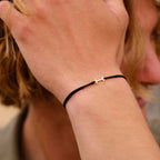 Pulsera I - Oro - Negro