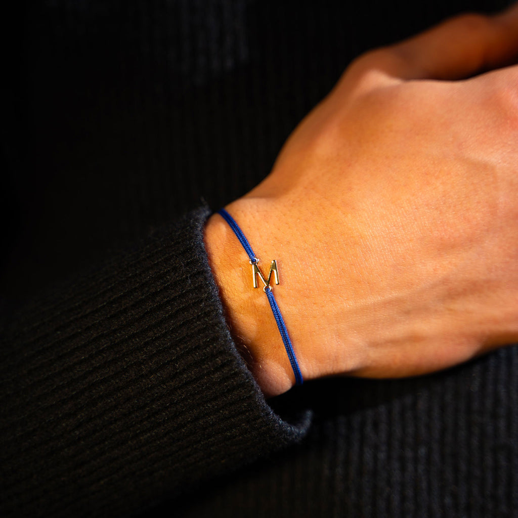 Pulsera M - Oro - Negro