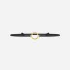 Pulsera O - Oro - Negro