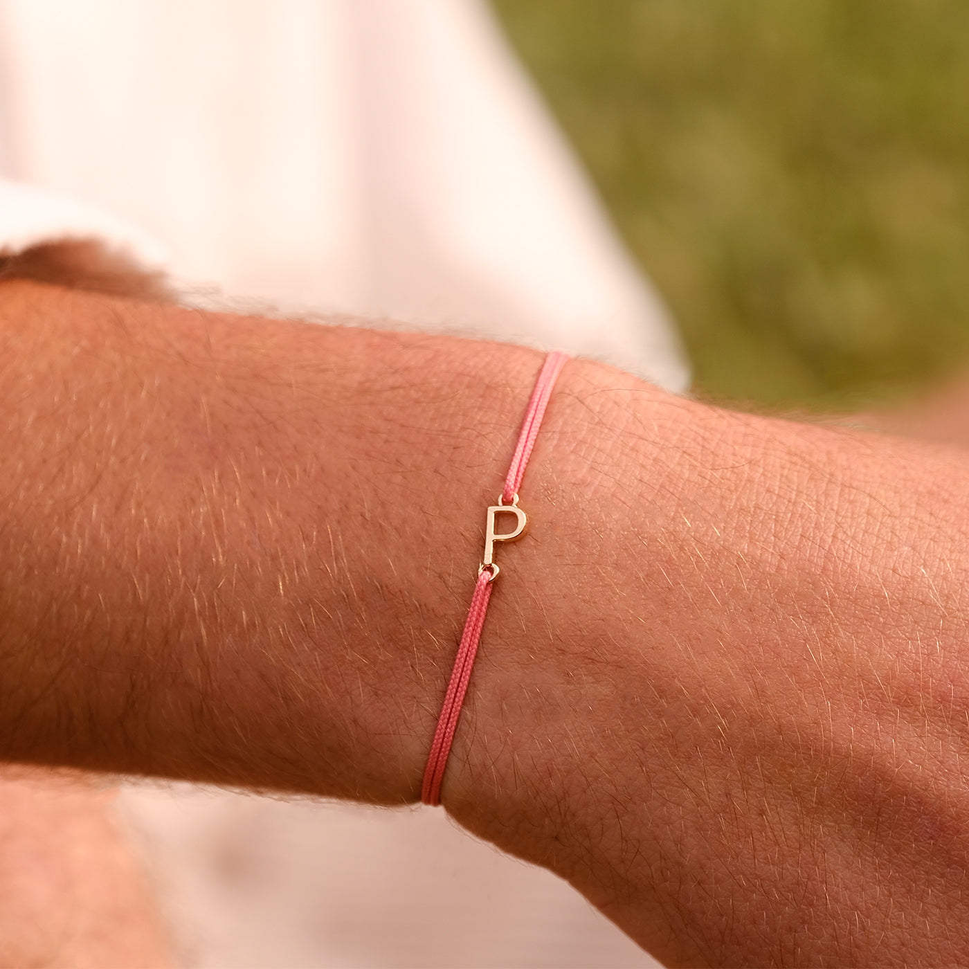Bracelet P - Doré - Noir