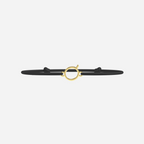 Bracelet Q - Doré - Noir