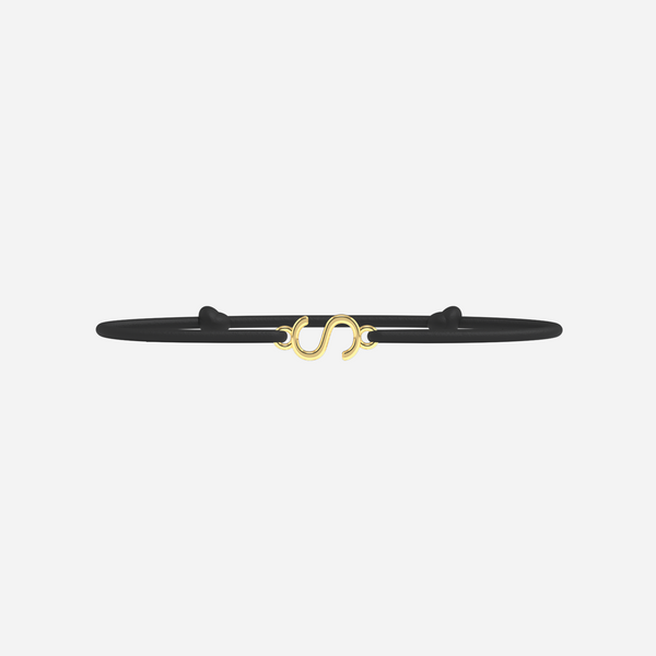 Bracelet S - Doré - Noir