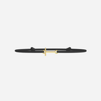 Pulsera T - Oro - Negro