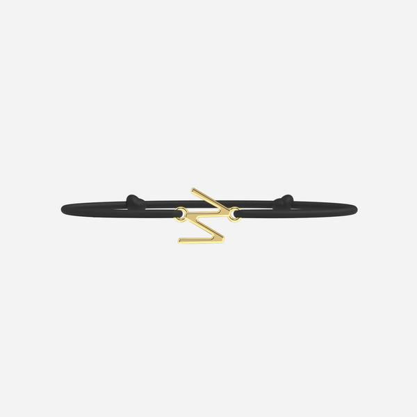 Bracelet W - Doré - Noir