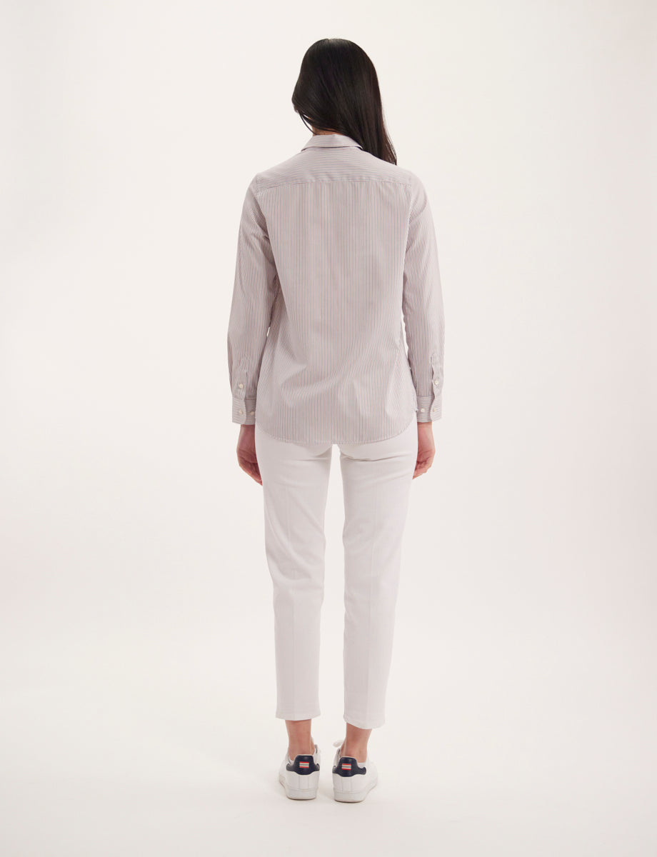 Martin Shirt - Blue White Red