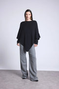 Capa Poncho Isadora - Negro - Mujer