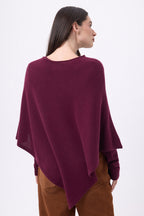 Cape Poncho Isadora - Lie-De-Vin - Femme