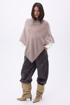 Cape Poncho Isadora - Noisette - Femme