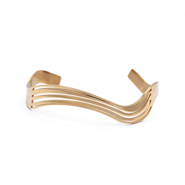 Brazalete "Flore" Acero Inoxidable