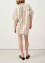American Vintage - Chemise Ample MC Imprimee - Charly - Femme