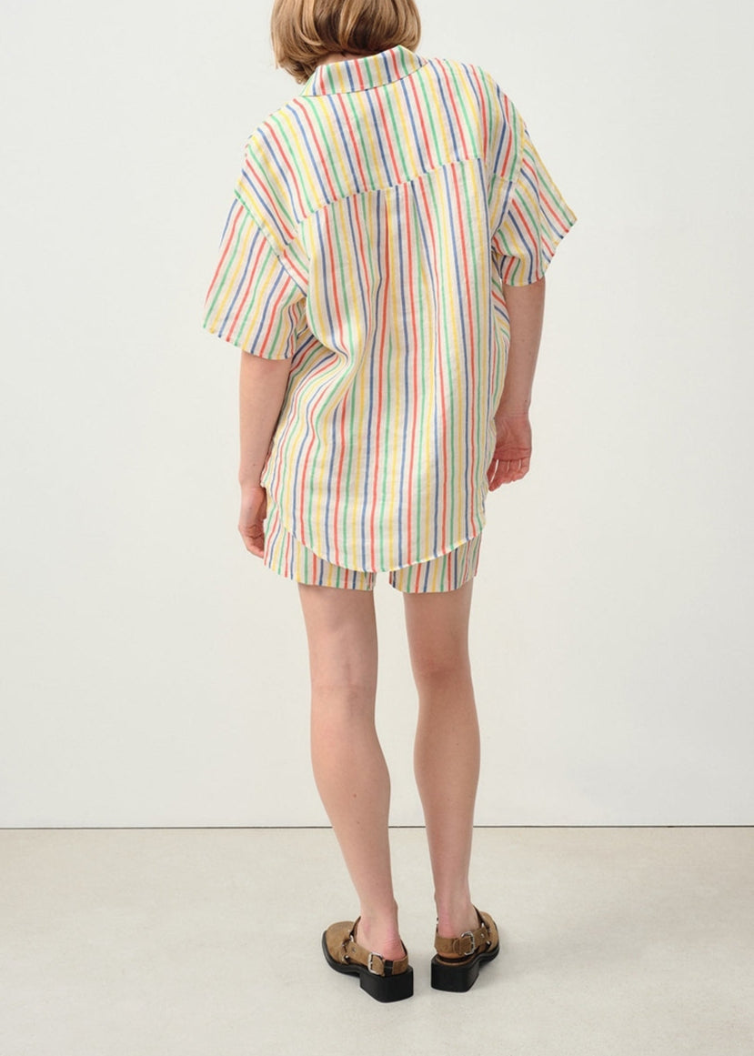 American Vintage - Chemise Ample MC Imprimee - Charly - Femme