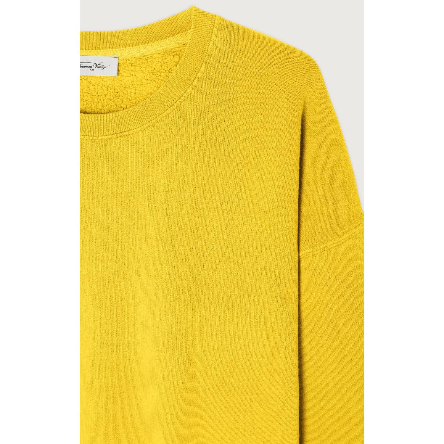 Sweat Col Rond - Mais Vintage - Femme