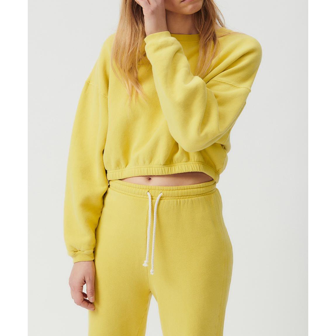Sweat Col Rond - Mais Vintage - Femme