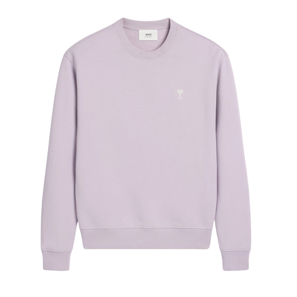 Ami Paris - Ami De Coeur Sweatshirt – Lilac