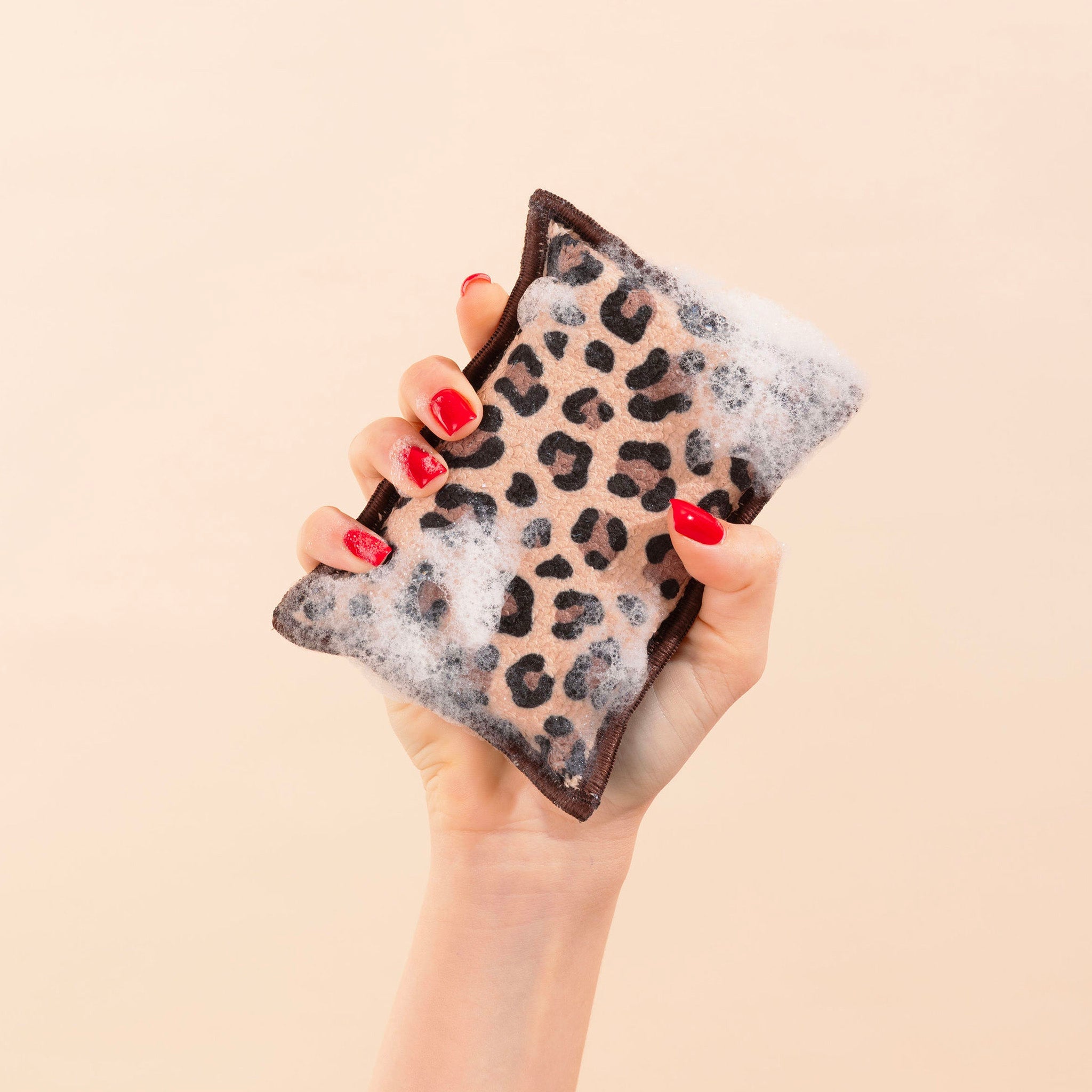 New - Leopard Sponge Duo