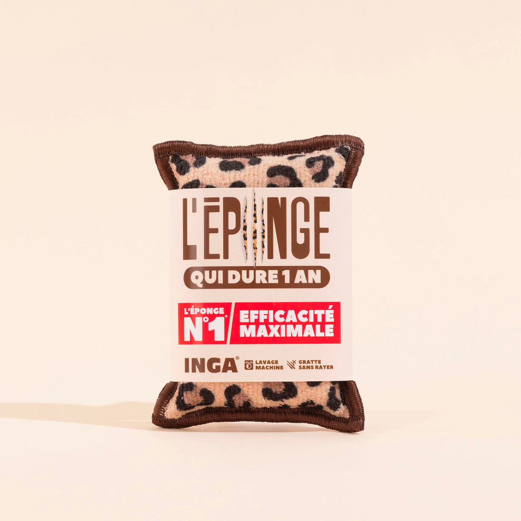 New - Leopard Sponge Duo