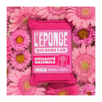 Éponges Lavables 4 Roses