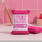 Dúo de Esponjas de Baño (con o sin soporte)