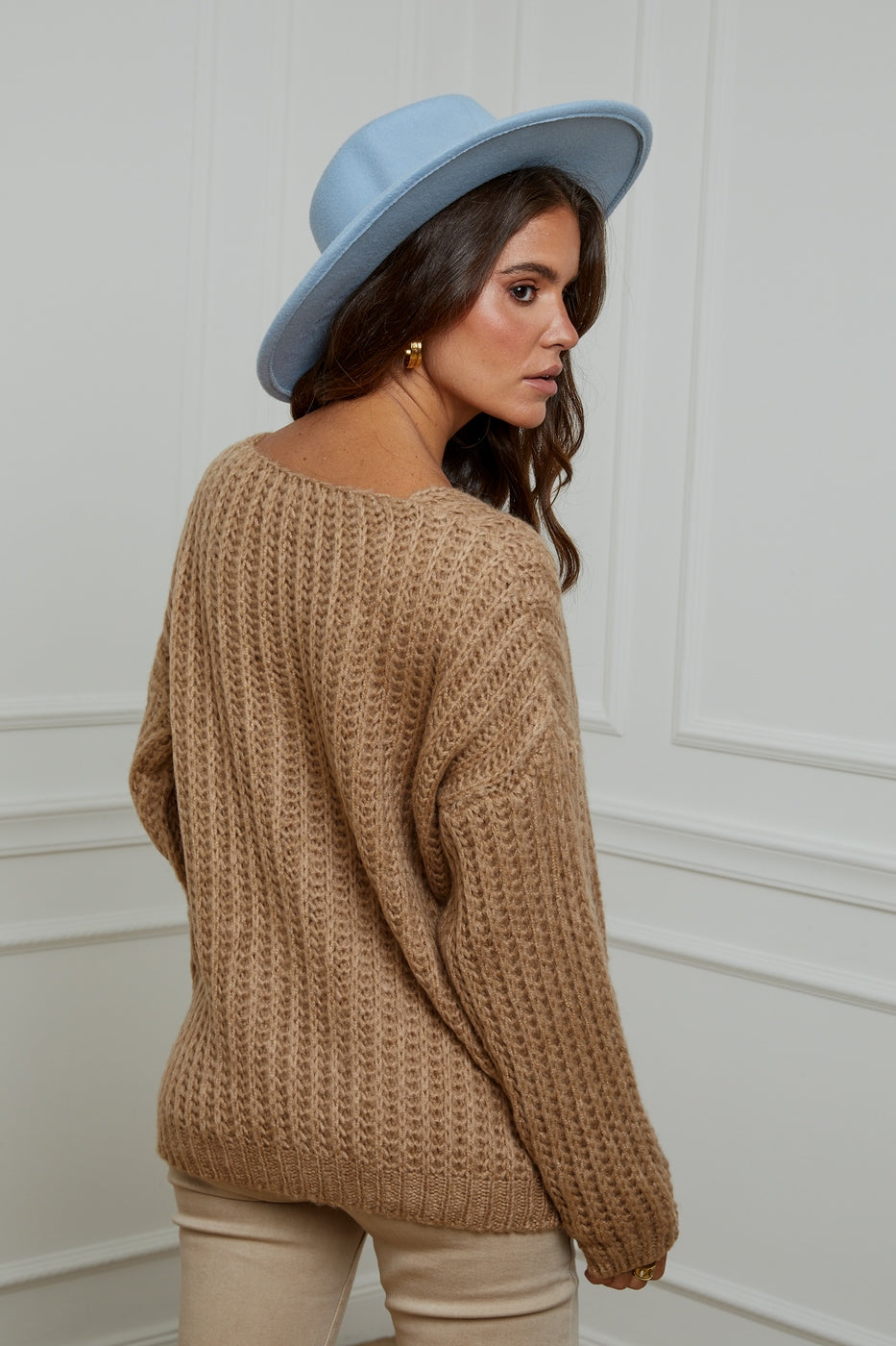 Sweater - Camel