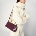 Bolso de mano Goji Sm Bamboo - Carmín - Mujer