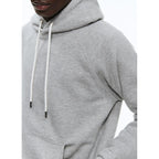 Fursac - Sweat À Capuche En Jersey De Coton - Gris Moyen