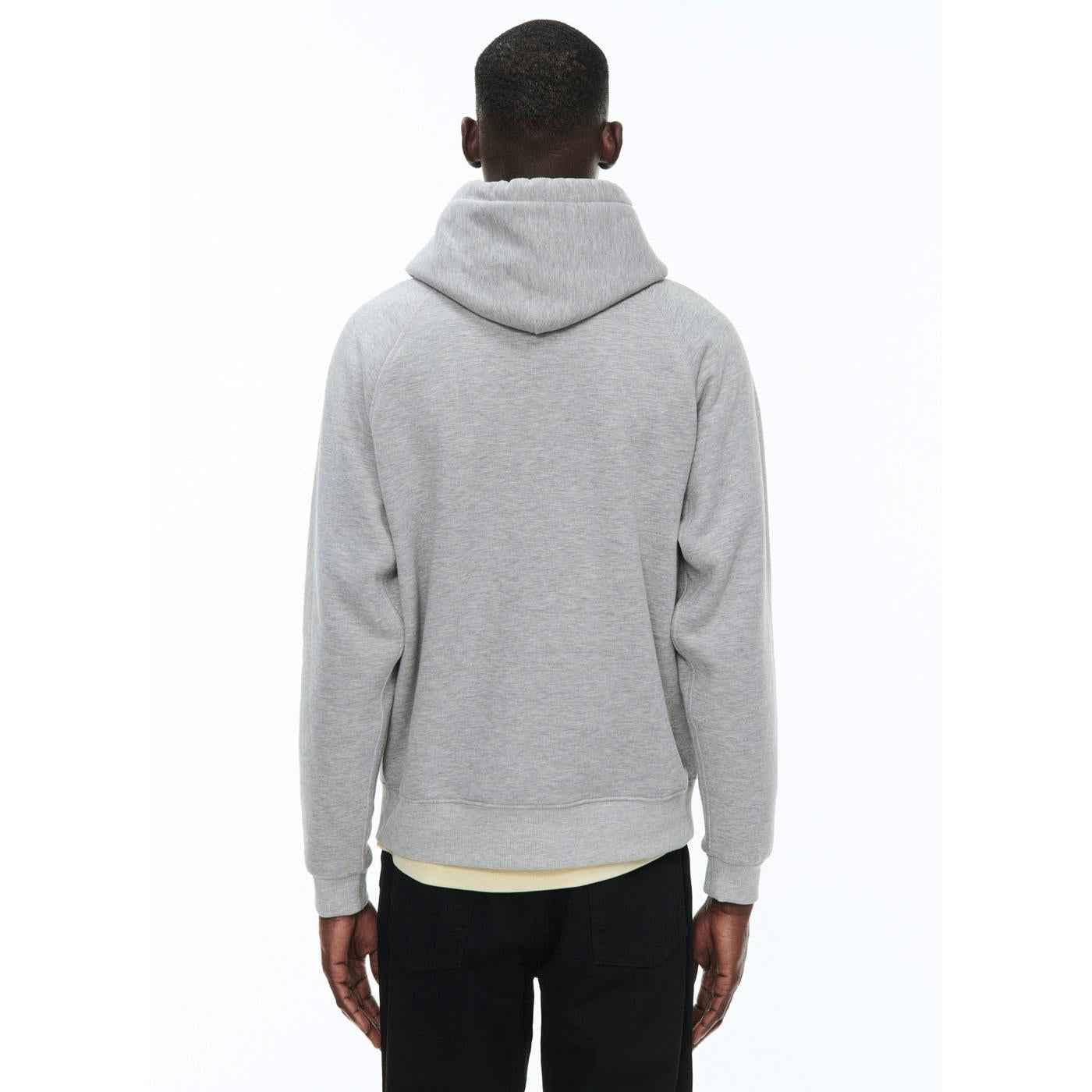 Fursac - Sweat À Capuche En Jersey De Coton - Gris Moyen